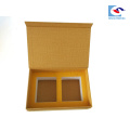 sencai hohe qualität gold farbe kosmetische karton papier box teilen mit schaum geschenkbox